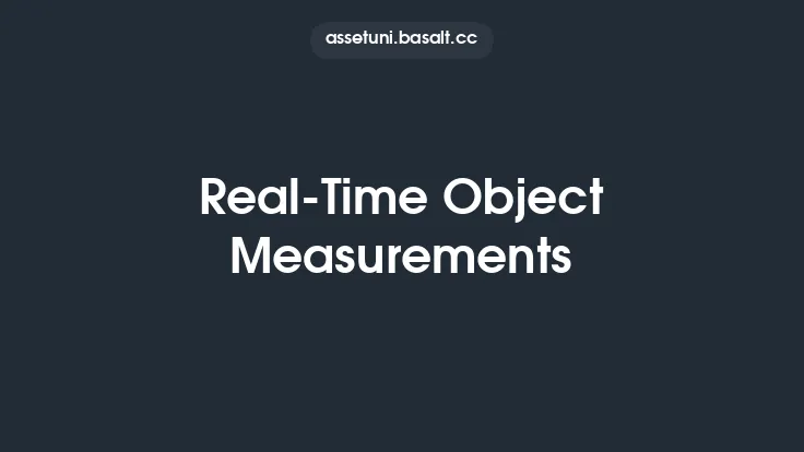 Real-Time Object Measurements Thumbnail