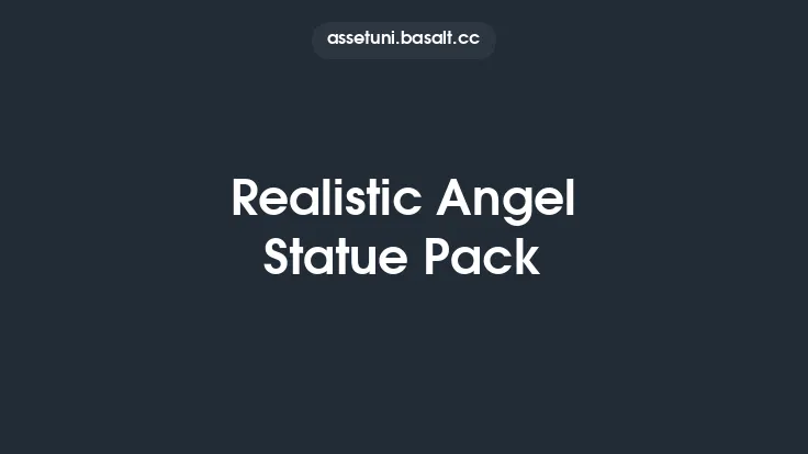 Realistic Angel Statue Pack Thumbnail