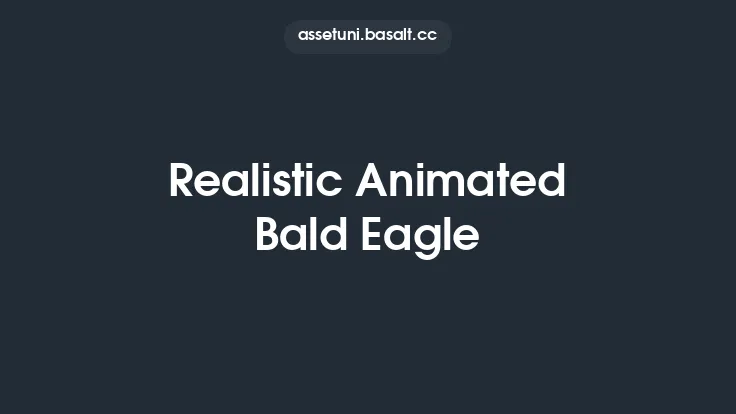 Realistic Animated Bald Eagle Thumbnail