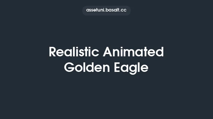 Realistic Animated Golden Eagle Thumbnail