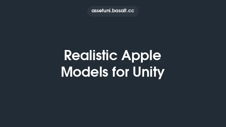 Realistic Apple Models for Unity Thumbnail