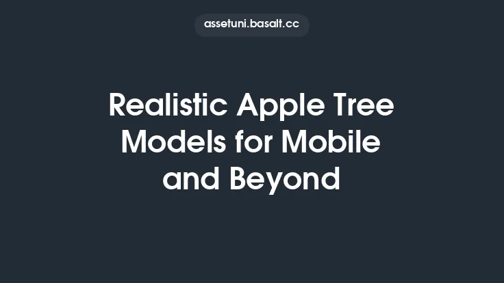 Realistic Apple Tree Models for Mobile and Beyond Thumbnail