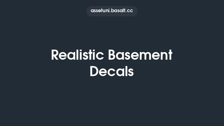Realistic Basement Decals Thumbnail