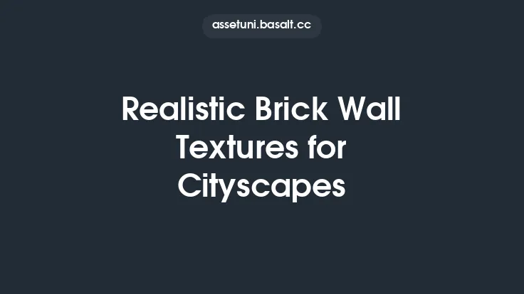 Realistic Brick Wall Textures for Cityscapes Thumbnail