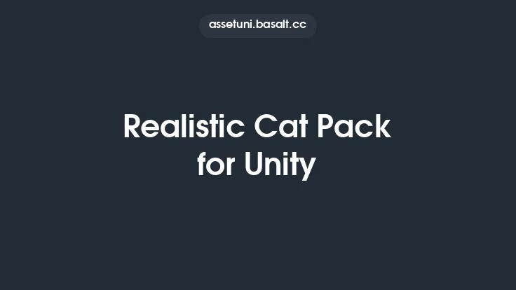 Realistic Cat Pack for Unity Thumbnail