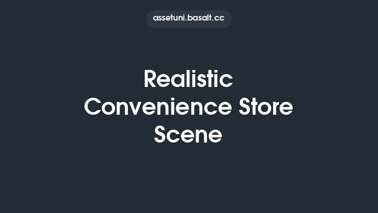 Realistic Convenience Store Scene Thumbnail