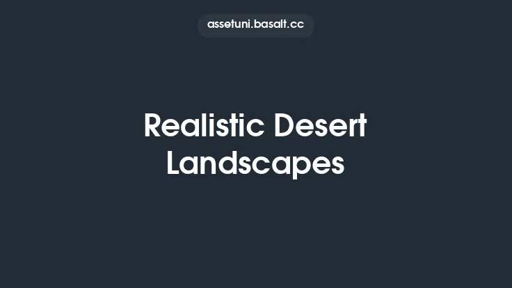 Realistic Desert Landscapes Thumbnail