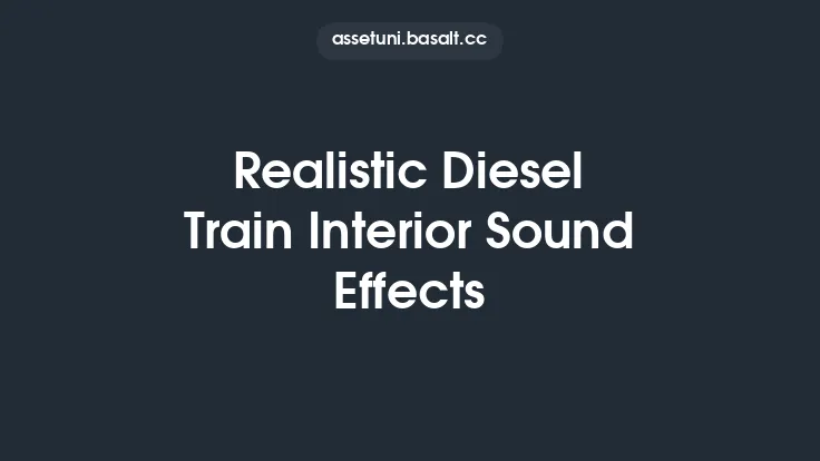 Realistic Diesel Train Interior Sound Effects Thumbnail