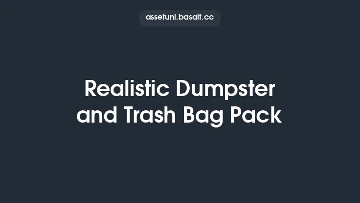Realistic Dumpster and Trash Bag Pack Thumbnail