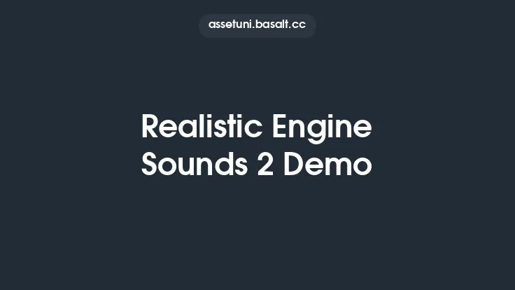 Realistic Engine Sounds 2 Demo Thumbnail
