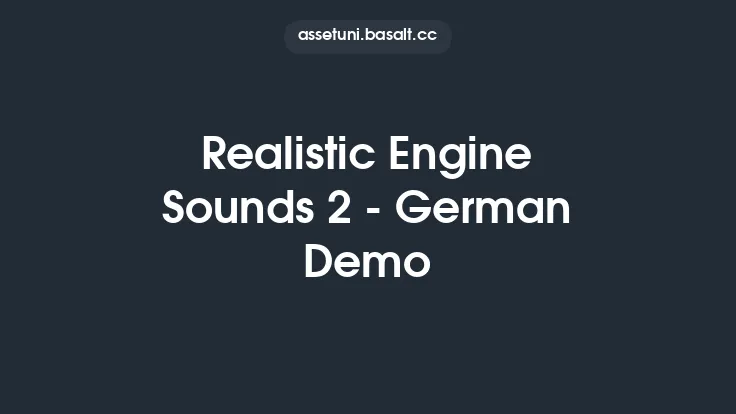 Realistic Engine Sounds 2 - German Demo Thumbnail