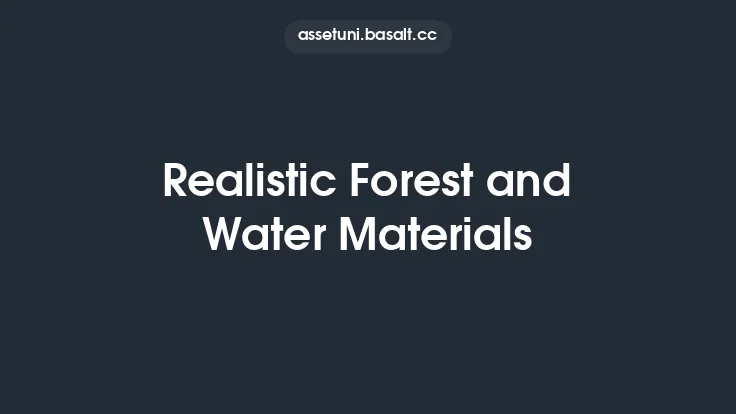 Realistic Forest and Water Materials Thumbnail