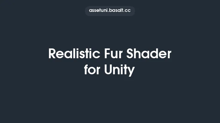 Realistic Fur Shader for Unity Thumbnail