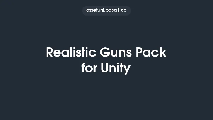 Realistic Guns Pack for Unity Thumbnail