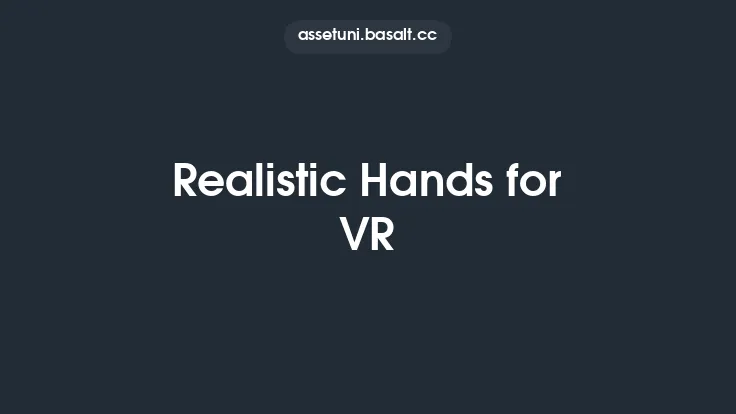 Realistic Hands for VR Thumbnail