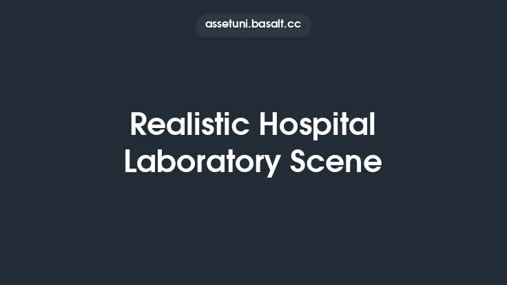 Realistic Hospital Laboratory Scene Thumbnail