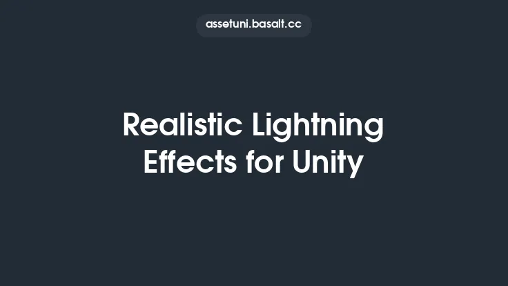 Realistic Lightning Effects for Unity Thumbnail