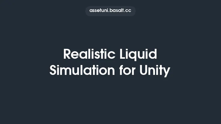 Realistic Liquid Simulation for Unity Thumbnail