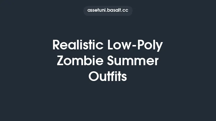 Realistic Low-Poly Zombie Summer Outfits Thumbnail