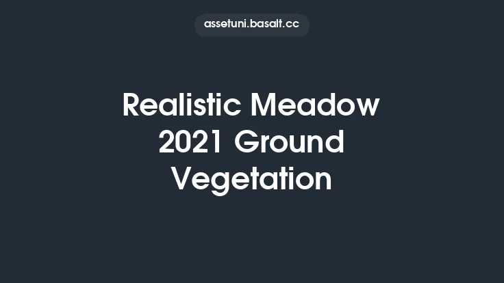 Realistic Meadow 2021 Ground Vegetation Thumbnail