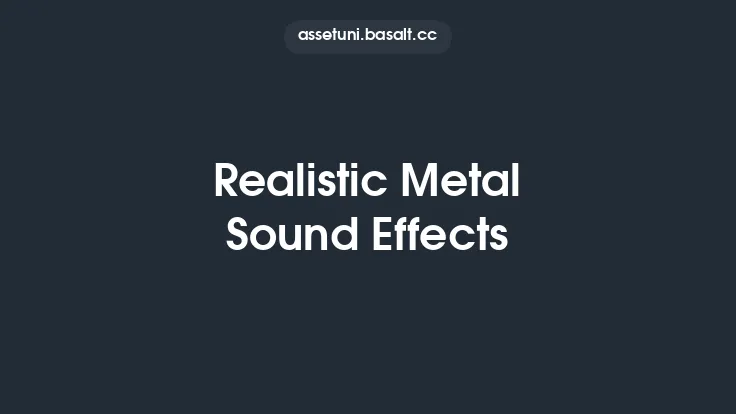 Realistic Metal Sound Effects Thumbnail