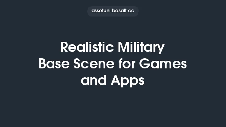 Realistic Military Base Scene for Games and Apps Thumbnail