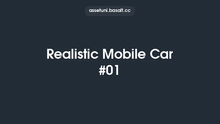Realistic Mobile Car #01 Thumbnail