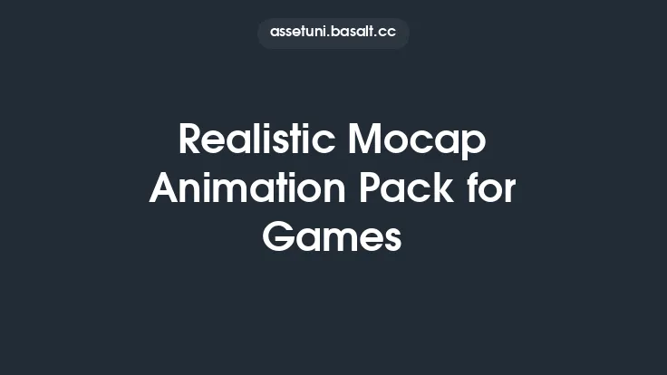 Realistic Mocap Animation Pack for Games Thumbnail