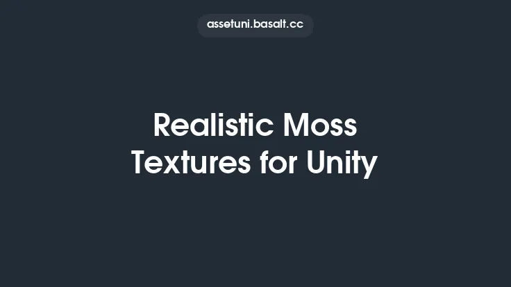 Realistic Moss Textures for Unity Thumbnail