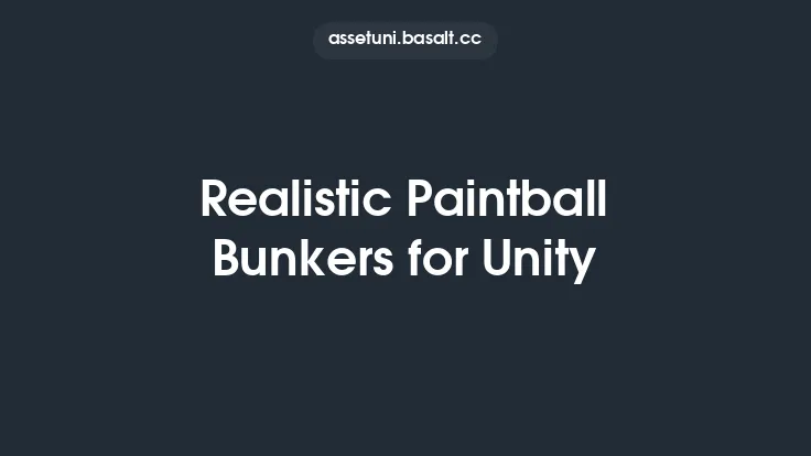 Realistic Paintball Bunkers for Unity Thumbnail