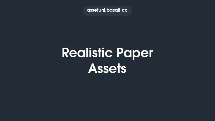Realistic Paper Assets Thumbnail