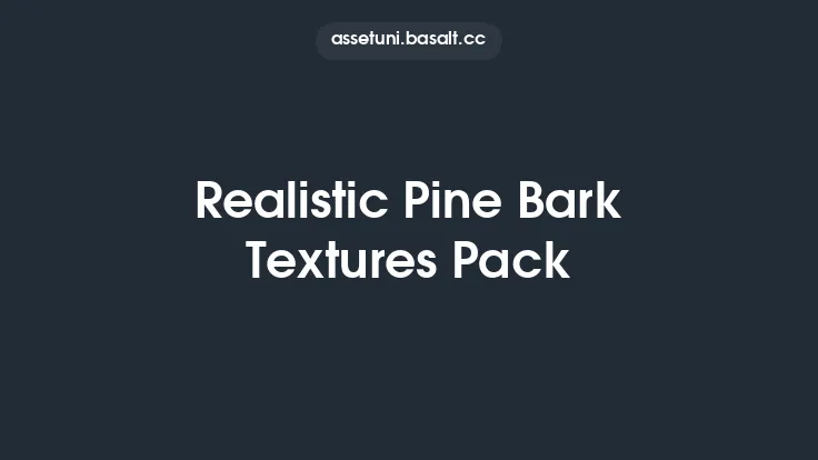 Realistic Pine Bark Textures Pack Thumbnail
