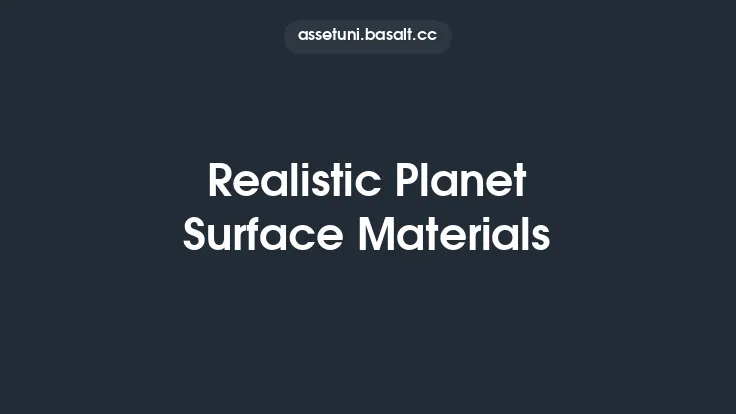Realistic Planet Surface Materials Thumbnail