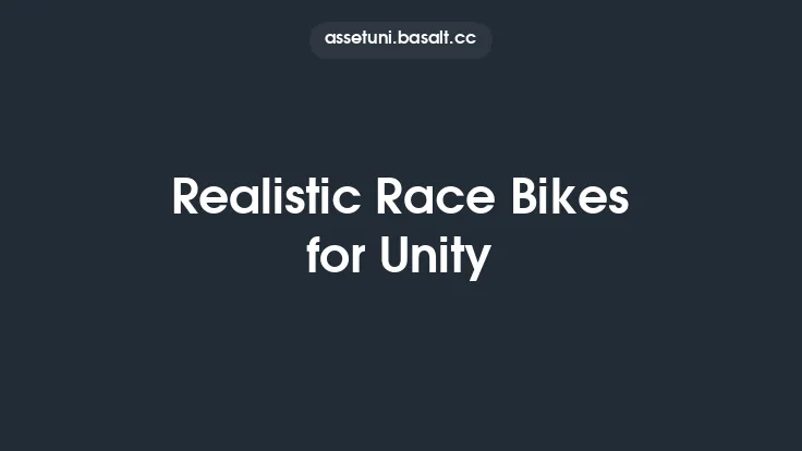 Realistic Race Bikes for Unity Thumbnail