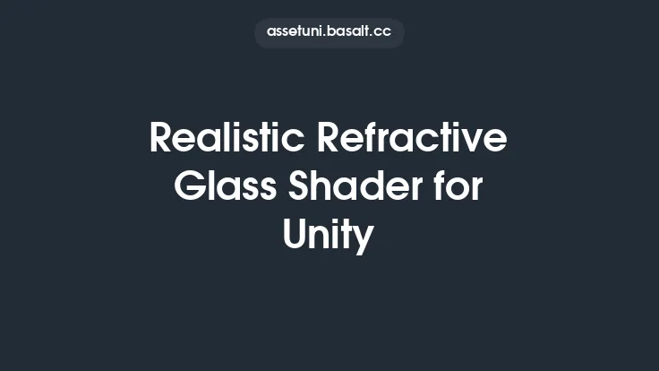 Realistic Refractive Glass Shader for Unity Thumbnail