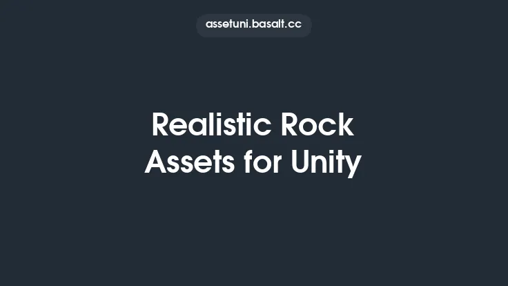 Realistic Rock Assets for Unity Thumbnail