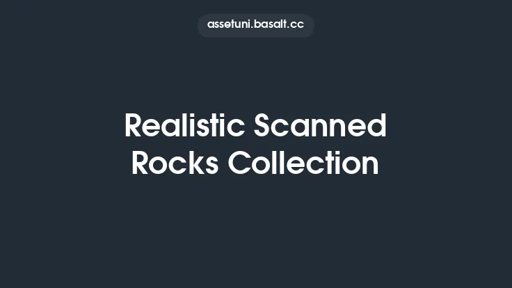 Realistic Scanned Rocks Collection Thumbnail