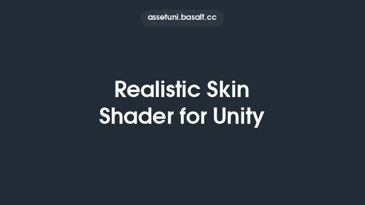 Realistic Skin Shader for Unity Thumbnail