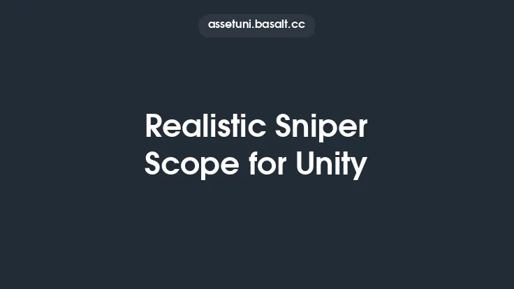 Realistic Sniper Scope for Unity Thumbnail