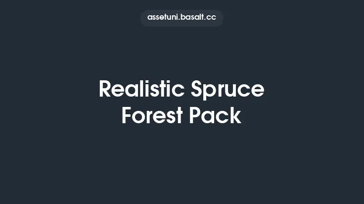 Realistic Spruce Forest Pack Thumbnail