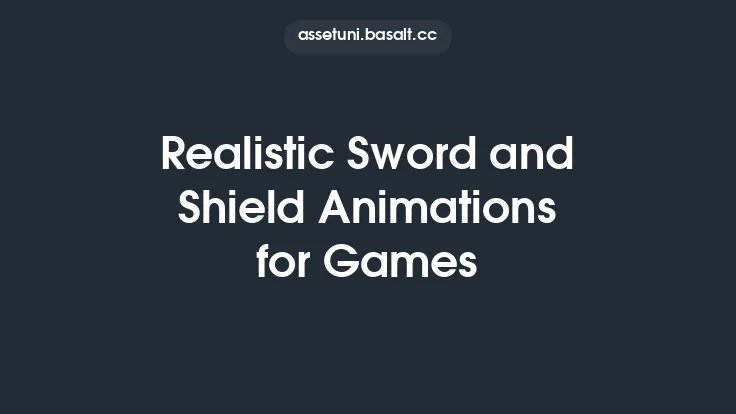 Realistic Sword and Shield Animations for Games Thumbnail