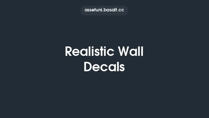 Realistic Wall Decals Thumbnail
