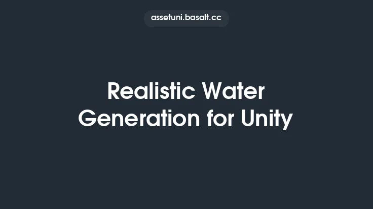 Realistic Water Generation for Unity Thumbnail