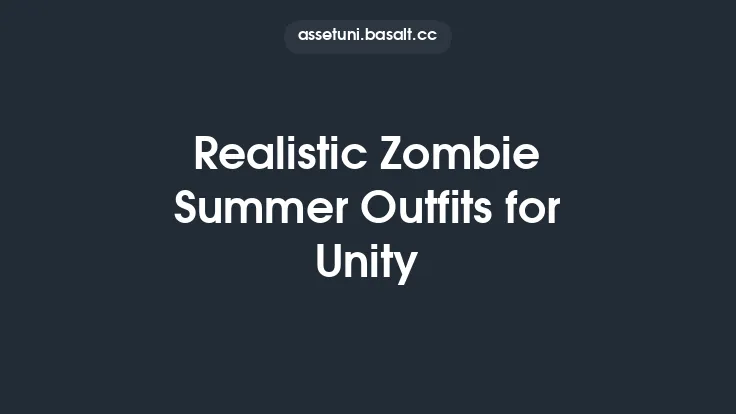 Realistic Zombie Summer Outfits for Unity Thumbnail