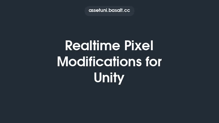 Realtime Pixel Modifications for Unity Thumbnail