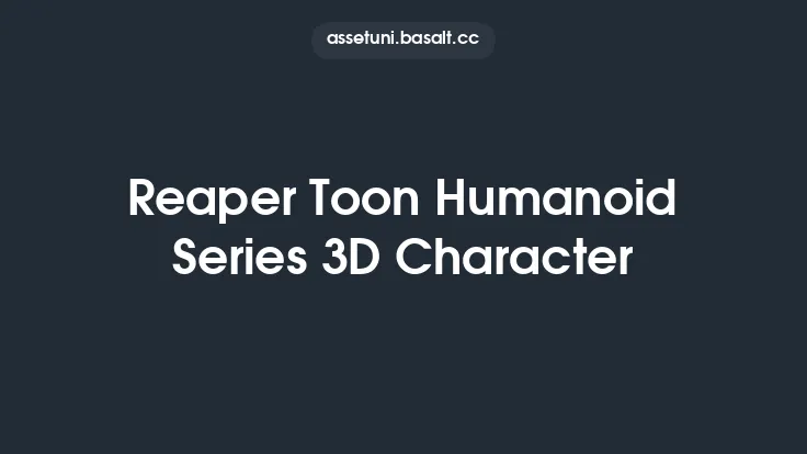 Reaper Toon Humanoid Series 3D Character Thumbnail