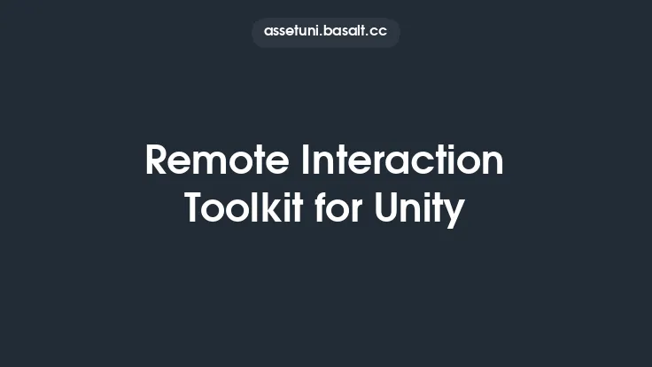 Remote Interaction Toolkit for Unity Thumbnail