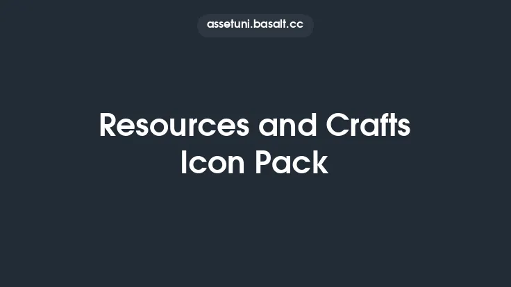 Resources and Crafts Icon Pack Thumbnail