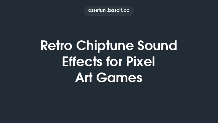 Retro Chiptune Sound Effects for Pixel Art Games Thumbnail