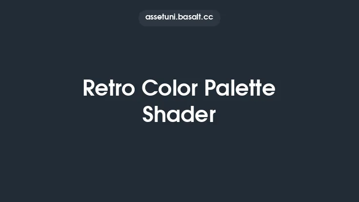 Retro Color Palette Shader Thumbnail